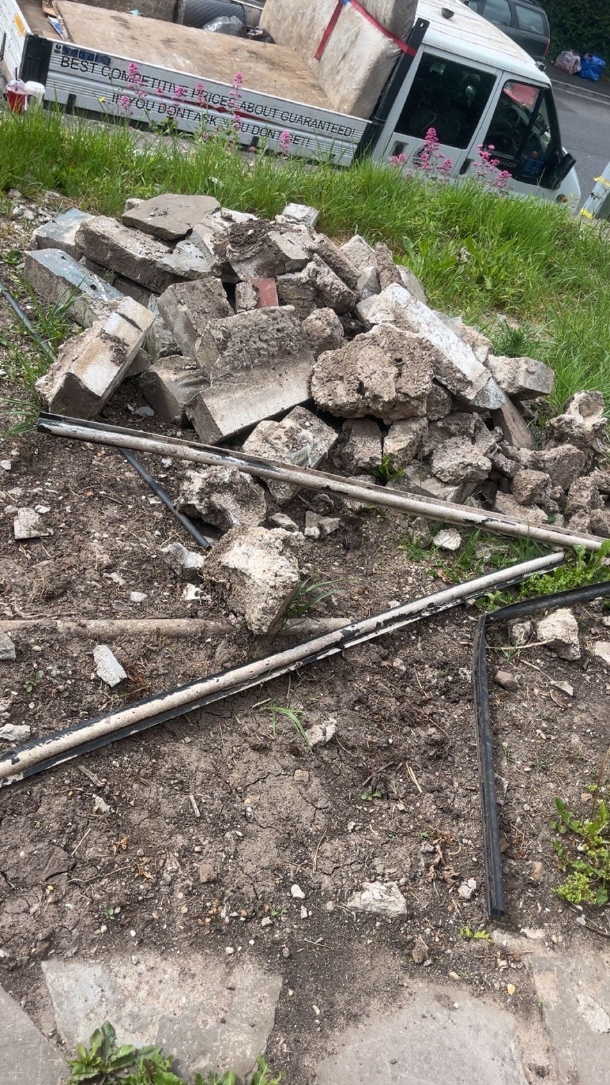 Aggregate and rubble cleared by RemoveStar before