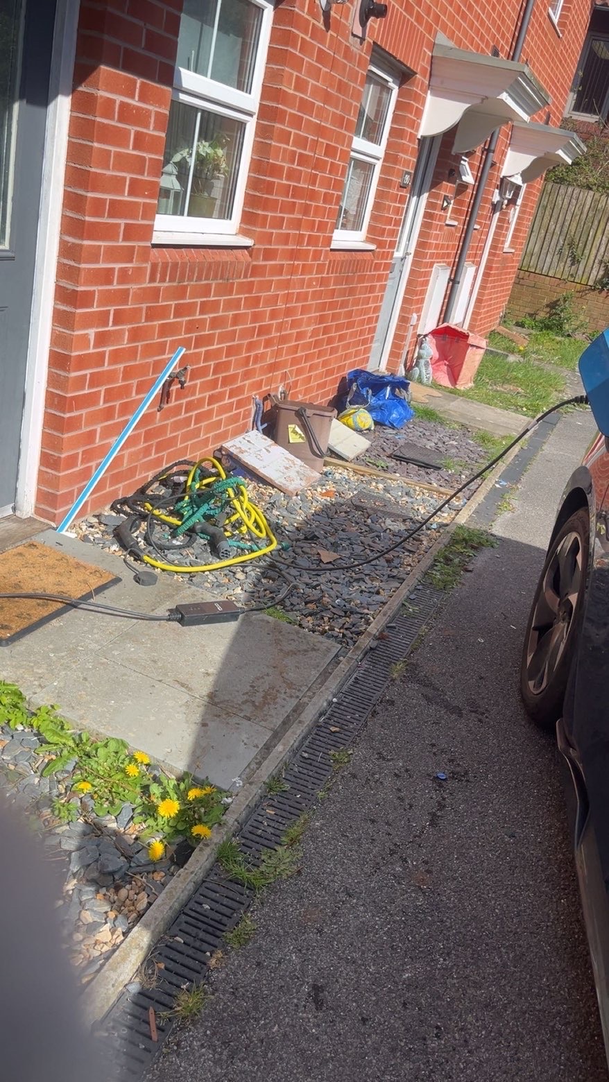 Front-of-house waste clearance after